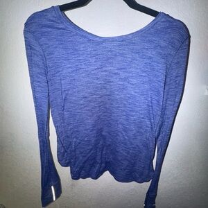 Lululemon Blue Long Sleeve Top